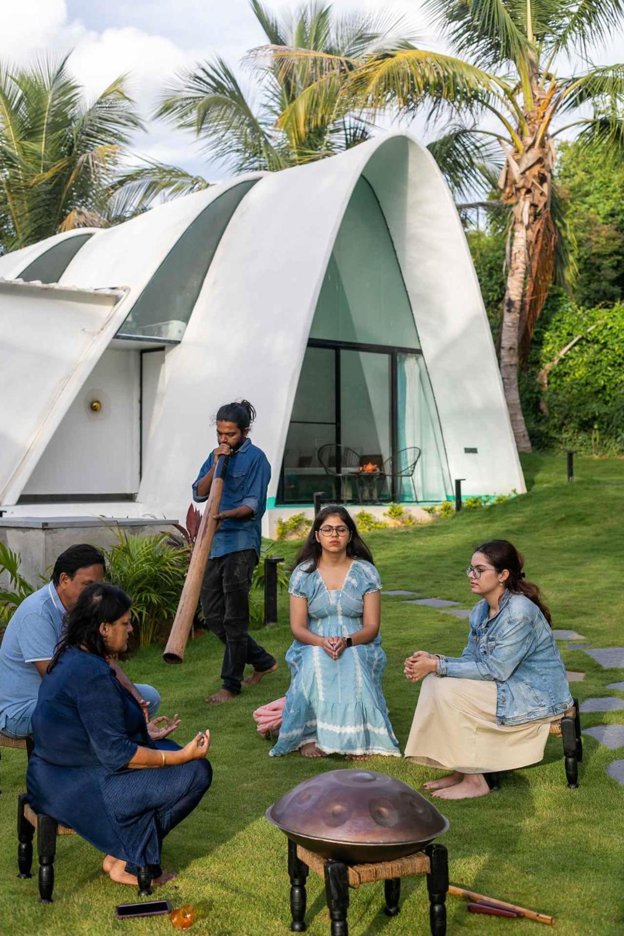 Stayvista At Shwaas Mysore With Private Pool Exterior foto